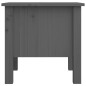vidaXL Beistelltisch Grau 40x40x39 cm Massivholz Kiefer vidaXL Beistelltisch Grau 40x40x39 cm Massivholz Kiefer