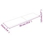 Wandpaneele 12 Stk. Gelb 60x15 cm Samt 1,08 m² Wandpaneele 12 Stk. Gelb 60x15 cm Samt 1,08 m²