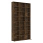 vidaXL CD-Regal Räuchereiche 102x23x177,5 cm Holzwerkstoff vidaXL CD-Regal Räuchereiche 102x23x177,5 cm Holzwerkstoff