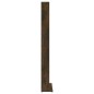 vidaXL CD-Regal Räuchereiche 102x23x177,5 cm Holzwerkstoff vidaXL CD-Regal Räuchereiche 102x23x177,5 cm Holzwerkstoff