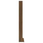 vidaXL CD-Regal Braun Eichen-Optik 102x23x177,5 cm Holzwerkstoff vidaXL CD-Regal Braun Eichen-Optik 102x23x177,5 cm Holzwerkstoff