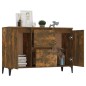 vidaXL Sideboard Räuchereiche 104x35x70 cm Holzwerkstoff vidaXL Sideboard Räuchereiche 104x35x70 cm Holzwerkstoff