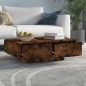vidaXL Couchtisch Räuchereiche 90x60x31 cm Holzwerkstoff vidaXL Couchtisch Räuchereiche 90x60x31 cm Holzwerkstoff