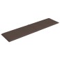 Wandpaneele 12 Stk. Taupe 60x15 cm Stoff 1,08 m² Wandpaneele 12 Stk. Taupe 60x15 cm Stoff 1,08 m²