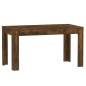 vidaXL Esstisch Räuchereiche 140x74,5x76 cm Holzwerkstoff vidaXL Esstisch Räuchereiche 140x74,5x76 cm Holzwerkstoff