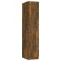 vidaXL Apothekerschrank Räuchereiche 30x42,5x150 cm Holzwerkstoff