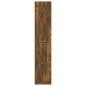 vidaXL Apothekerschrank Räuchereiche 30x42,5x150 cm Holzwerkstoff