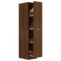 vidaXL Apothekerschrank Braun Eichen-Optik 30x42,5x150cm Holzwerkstoff vidaXL Apothekerschrank Braun Eichen-Optik 30x42,5x150cm Holzwerkstoff