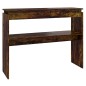 vidaXL Konsolentisch Räuchereiche 102x30x80 cm Holzwerkstoff