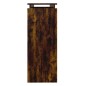 vidaXL Konsolentisch Räuchereiche 102x30x80 cm Holzwerkstoff