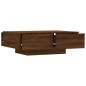 vidaXL Couchtisch Braun Eichen-Optik 90x60x31 cm Holzwerkstoff vidaXL Couchtisch Braun Eichen-Optik 90x60x31 cm Holzwerkstoff