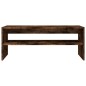 vidaXL Couchtisch Räuchereiche 100x40x40 cm Holzwerkstoff vidaXL Couchtisch Räuchereiche 100x40x40 cm Holzwerkstoff