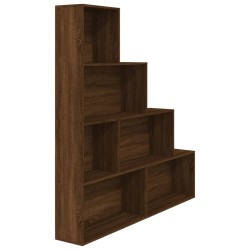 vidaXL Bücherregal Braun Eichen-Optik 155x24x160 cm