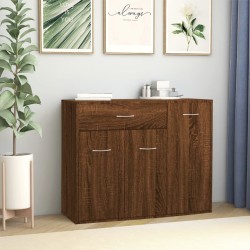 vidaXL Sideboard Braun Eiche-Optik 88x30x70 cm Holzwerkstoff
