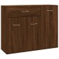 vidaXL Sideboard Braun Eiche-Optik 88x30x70 cm Holzwerkstoff vidaXL Sideboard Braun Eiche-Optik 88x30x70 cm Holzwerkstoff