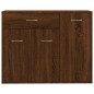 vidaXL Sideboard Braun Eiche-Optik 88x30x70 cm Holzwerkstoff vidaXL Sideboard Braun Eiche-Optik 88x30x70 cm Holzwerkstoff