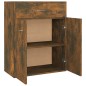 vidaXL Sideboard Räuchereiche 60x30x75 cm Holzwerkstoff vidaXL Sideboard Räuchereiche 60x30x75 cm Holzwerkstoff