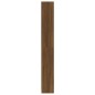 vidaXL Bücherregal 5 Fächer Braun Eichen-Optik 80x24x175 Holzwerkstoff vidaXL Bücherregal 5 Fächer Braun Eichen-Optik 80x24x175 Holzwerkstoff