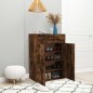 vidaXL Schuhschrank Räuchereiche 60x35x84 cm Holzwerkstoff vidaXL Schuhschrank Räuchereiche 60x35x84 cm Holzwerkstoff