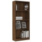 vidaXL Bücherregal 4 Fächer Braun Eichen-Optik 60x24x142 cm vidaXL Bücherregal 4 Fächer Braun Eichen-Optik 60x24x142 cm