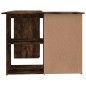 vidaXL Eckschreibtisch Räuchereiche 145x100x76 cm Holzwerkstoff vidaXL Eckschreibtisch Räuchereiche 145x100x76 cm Holzwerkstoff