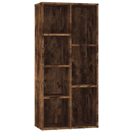 vidaXL Bücherregal Räuchereiche 50x25x106 cm