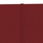 Wandpaneele 12 Stk. Weinrot 90x15 cm Stoff 1,62 m² Wandpaneele 12 Stk. Weinrot 90x15 cm Stoff 1,62 m²