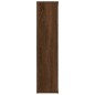 vidaXL Bücherregal Braun Eichen-Optik 50x25x106 cm vidaXL Bücherregal Braun Eichen-Optik 50x25x106 cm