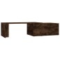 vidaXL Couchtisch Räuchereiche 150x50x35 cm Holzwerkstoff vidaXL Couchtisch Räuchereiche 150x50x35 cm Holzwerkstoff