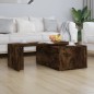 vidaXL Couchtisch Räuchereiche 150x50x35 cm Holzwerkstoff vidaXL Couchtisch Räuchereiche 150x50x35 cm Holzwerkstoff