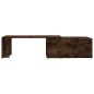 vidaXL Couchtisch Räuchereiche 150x50x35 cm Holzwerkstoff vidaXL Couchtisch Räuchereiche 150x50x35 cm Holzwerkstoff