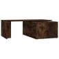 vidaXL Couchtisch Räuchereiche 150x50x35 cm Holzwerkstoff vidaXL Couchtisch Räuchereiche 150x50x35 cm Holzwerkstoff