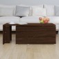 vidaXL Couchtisch Braun Eichen-Optik 150x50x35 cm Holzwerkstoff vidaXL Couchtisch Braun Eichen-Optik 150x50x35 cm Holzwerkstoff