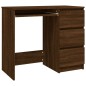 vidaXL Schreibtisch Braun Eichen-Optik 90x45x76 cm Holzwerkstoff vidaXL Schreibtisch Braun Eichen-Optik 90x45x76 cm Holzwerkstoff
