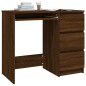 vidaXL Schreibtisch Braun Eichen-Optik 90x45x76 cm Holzwerkstoff vidaXL Schreibtisch Braun Eichen-Optik 90x45x76 cm Holzwerkstoff
