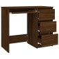 vidaXL Schreibtisch Braun Eichen-Optik 90x45x76 cm Holzwerkstoff vidaXL Schreibtisch Braun Eichen-Optik 90x45x76 cm Holzwerkstoff