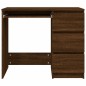 vidaXL Schreibtisch Braun Eichen-Optik 90x45x76 cm Holzwerkstoff vidaXL Schreibtisch Braun Eichen-Optik 90x45x76 cm Holzwerkstoff