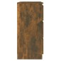 vidaXL Sideboard Räuchereiche 60x35x76 cm Holzwerkstoff vidaXL Sideboard Räuchereiche 60x35x76 cm Holzwerkstoff