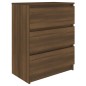 vidaXL Sideboard Braun Eichen-Optik 60x35x76 cm Holzwerkstoff vidaXL Sideboard Braun Eichen-Optik 60x35x76 cm Holzwerkstoff