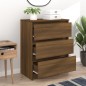 vidaXL Sideboard Braun Eichen-Optik 60x35x76 cm Holzwerkstoff vidaXL Sideboard Braun Eichen-Optik 60x35x76 cm Holzwerkstoff