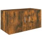 vidaXL Wandschrank Räuchereiche 80x39x40 cm Holzwerkstoff vidaXL Wandschrank Räuchereiche 80x39x40 cm Holzwerkstoff