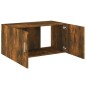 vidaXL Wandschrank Räuchereiche 80x39x40 cm Holzwerkstoff vidaXL Wandschrank Räuchereiche 80x39x40 cm Holzwerkstoff