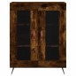 vidaXL Highboard Räuchereiche 69,5x34x180 cm Holzwerkstoff vidaXL Highboard Räuchereiche 69,5x34x180 cm Holzwerkstoff