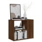 vidaXL Beistelltisch Braun Eichen-Optik 60x30x50 cm Holzwerkstoff vidaXL Beistelltisch Braun Eichen-Optik 60x30x50 cm Holzwerkstoff