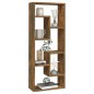 vidaXL Wandregal Räuchereiche 36x16x90 cm Holzwerkstoff vidaXL Wandregal Räuchereiche 36x16x90 cm Holzwerkstoff