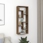 vidaXL Wandregal Braun Eichen-Optik 36x16x90 cm Holzwerkstoff vidaXL Wandregal Braun Eichen-Optik 36x16x90 cm Holzwerkstoff