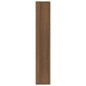vidaXL Wandregal Braun Eichen-Optik 36x16x90 cm Holzwerkstoff vidaXL Wandregal Braun Eichen-Optik 36x16x90 cm Holzwerkstoff