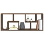 vidaXL Wandregal Braun Eichen-Optik 36x16x90 cm Holzwerkstoff vidaXL Wandregal Braun Eichen-Optik 36x16x90 cm Holzwerkstoff