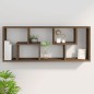 vidaXL Wandregal Braun Eichen-Optik 36x16x90 cm Holzwerkstoff vidaXL Wandregal Braun Eichen-Optik 36x16x90 cm Holzwerkstoff