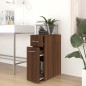 vidaXL Apothekerschrank Braun Eichen-Optik 20x45,5x60 cm Holzwerkstoff vidaXL Apothekerschrank Braun Eichen-Optik 20x45,5x60 cm Holzwerkstoff